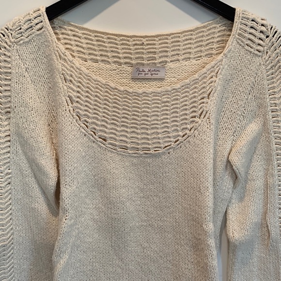 Casual scalloped knit sweater - Picture 8 of 11